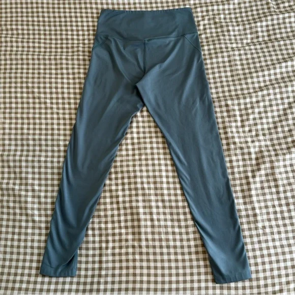 Girlfriend Collective Blue ‘Lagoon’ Compressive High-Rise Leggings | Size L - Picture 5 of 15